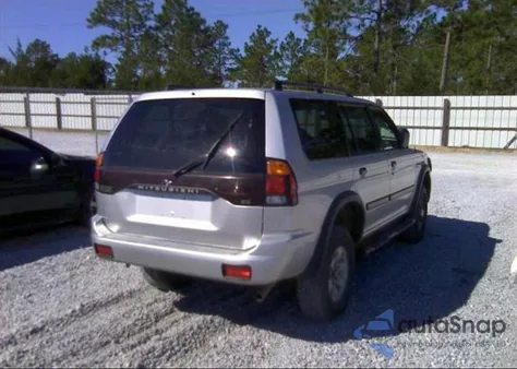 2002 Mitsubishi Monterosport Es/Ls из США, поврежденный, VIN JA4LS21H32P000442